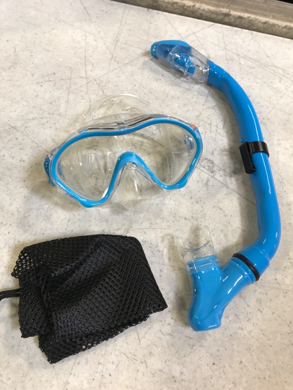 Photo 1 of Children's Snorkeling Set with Mask and Snorkel -- One Size 