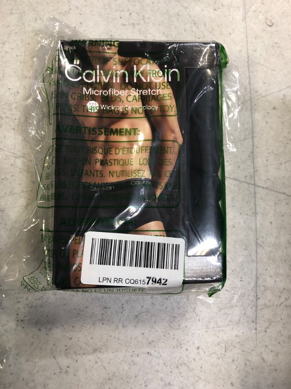 Photo 2 of Calvin Klein Men's Underwear Micro Stretch 3-Pack Trunk LARGE 3 Black  