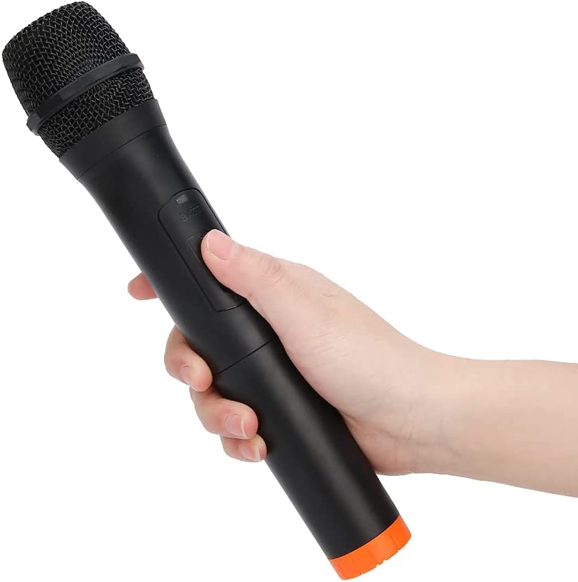 Photo 1 of  Wireless Microphone, Universal Handheld Karaoke Mic Speaker, Over 110 DB Outdoor Indoor Cordless Microphone System with USB Receiver for Singing, Karaoke, Speech, Wedding, Church
