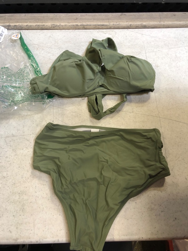 Photo 1 of 2 piece bathing suit size small 