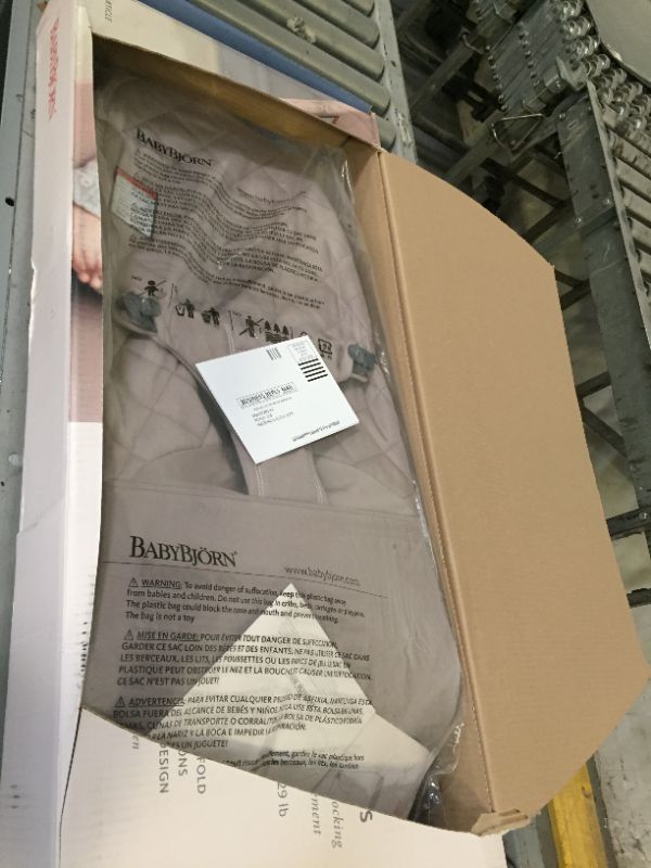 Photo 1 of BabyBjörn Bouncer Bliss, Sand Gray, Cotton (006017US) Cotton Sand Gray