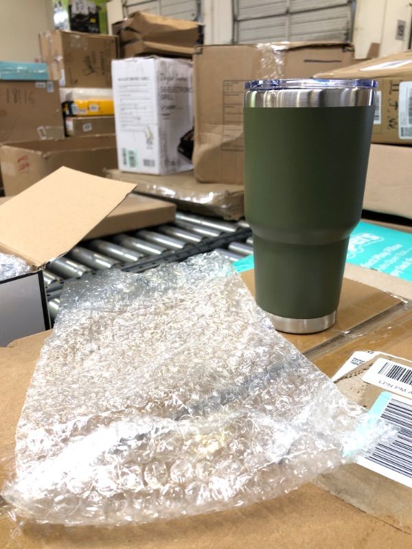 Photo 1 of 30oz olive green tumbler