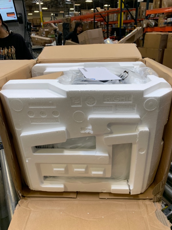 Photo 1 of HP Color LaserJet Enterprise M480f Multifunction Duplex Printer (3QA55A) white