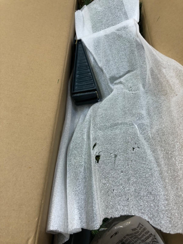 Photo 3 of National Tree Company Pre-Lit Artificial Mini Christmas Tree, Green, 4 Feet & Pre-Lit Artificial Medium Christmas Tree, Green, Kincaid Spruce, Multicolor Lights, Includes Stand, 4 Feet 4 ft Tree + Christmas Tree, Green ( 1 TREE / DIFFERENT LIGHT SETTINGS 