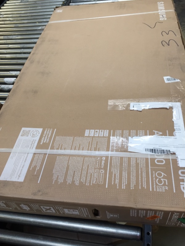 Photo 1 of SAMSUNG 65-Inch Class Crystal UHD AU8000 Series - 4K UHD HDR Smart TV with Alexa Built-in (UN65AU8000FXZA, 2021 Model) -------- FACTORY SEALED