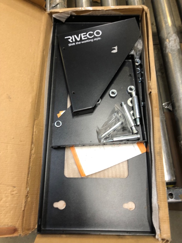 Photo 2 of RIVECO 4U Wall Mount Rack for Network| Reinforced Heavy Load 66-99 LBS Small Server Racks Vertical & Horizontal Mounting for 19 inches IT & Studio Equipment.
