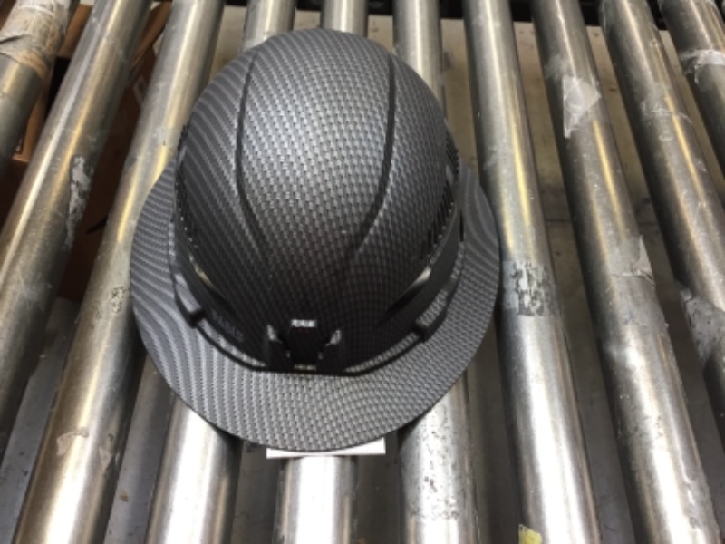 Photo 1 of Klein Tools 60347 Hard Hat, Vented Full Brim, Class C, Premium KARBN Pattern