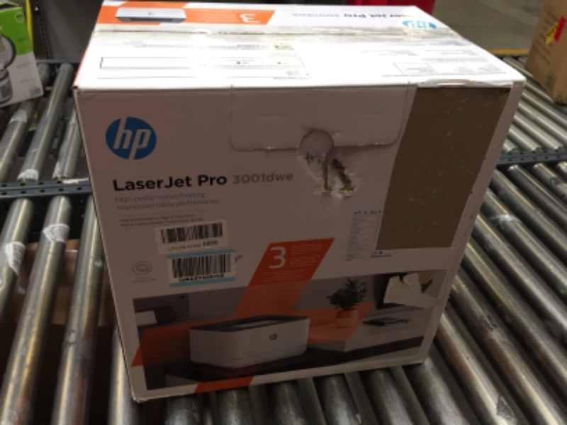 Photo 5 of HP LaserJet Pro 3001dwe Wireless Black & White Printer with HP+ Smart Office Features