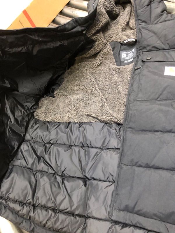 Photo 1 of Carhartt Men's Rain Defender Loose Fit Midweight Insulated Jacket X-Large Black