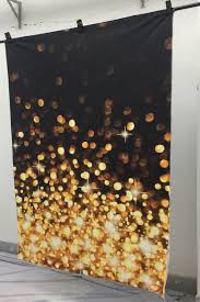 Photo 1 of  Gold Bokeh Spots Large Photography Backdrops 