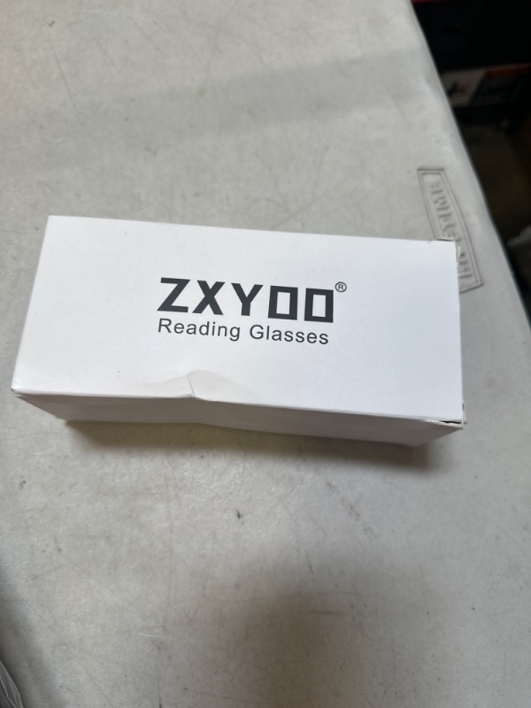 Photo 2 of 3 Pack Oversize Square Design Reading Glasses for Women, Blue Light Blocking Reader (Black&Leopard&Transparent, 2.25) *****Factory Sealed