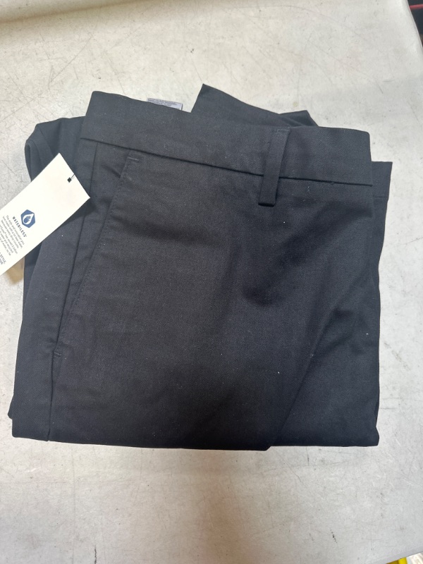 Photo 2 of 38W x 32L Dockers Men's Classic Fit Signature Khaki Lux Cotton Stretch Pants Regular  Black
