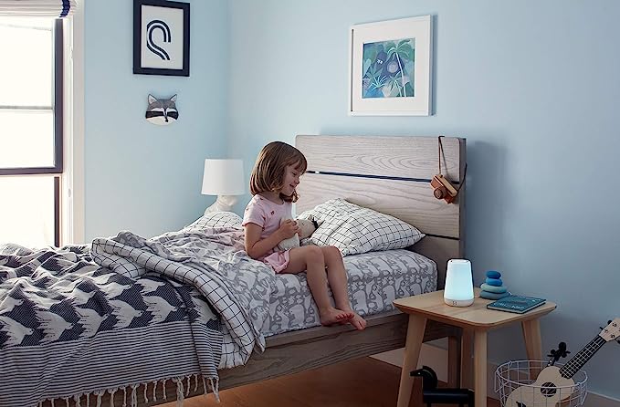 Photo 1 of Hatch Rest Baby Sound Machine, Night Light | 1st Gen | Sleep Trainer, Time-to-Rise Alarm Clock, White Noise Soother for Nursery, Toddler & Kids Bedroom (Bluetooth only)