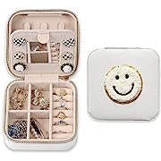 Photo 1 of MIni Travel Jewelry Box, Mini Jewelry Box with a Mirror for Women