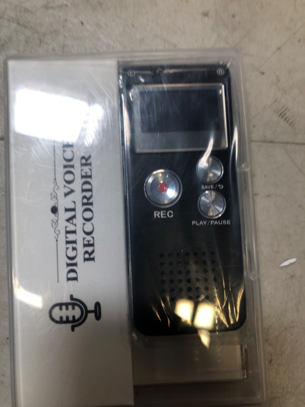 Photo 2 of Digital Voice Recorder 16GB Voice Recorder with Playback for Lectures - USB Rechargeable Dictaphon Upgraded Small Tape Recorder