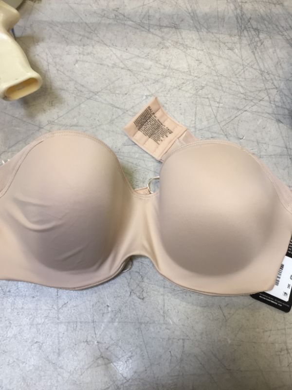 Photo 2 of Bali Women's One Smooth U Side & Strapless Multiway Underwire Bra 36C Nude