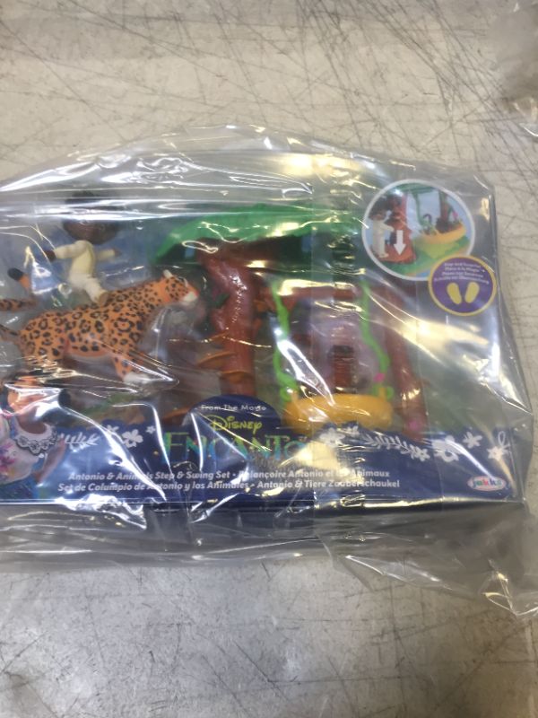 Photo 2 of Disney Encanto Antonio's Animal Swing Playset with Jaguar Figure