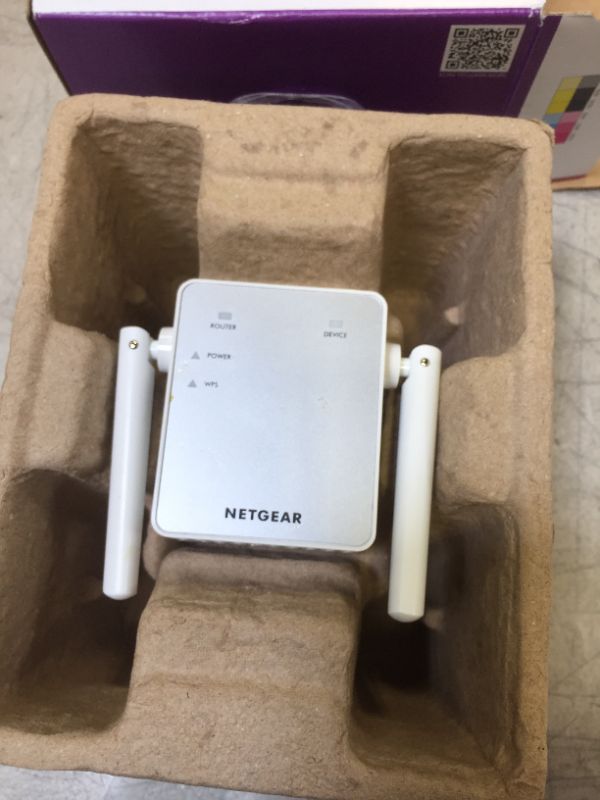 Photo 2 of NETGEAR Wi-Fi Range Extender EX3700 - Coverage Up to 1000 Sq Ft and 15 Devices with AC750 Dual Band Wireless Signal Booster & Repeater (Up to 750Mbps Speed), and Compact Wall Plug Design WiFi Extender AC750