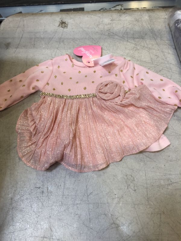 Photo 1 of  Baby Girl Dress Long Sleeve -SIZE 0/3M
