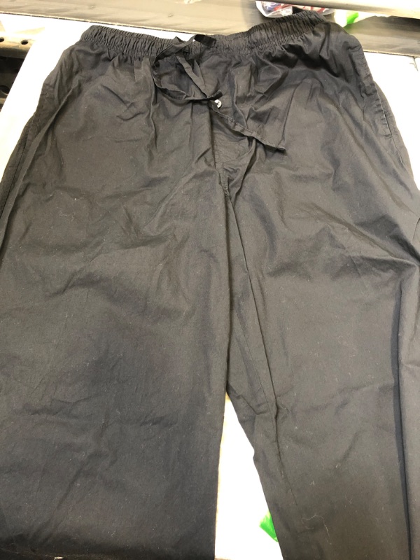 Photo 2 of AMAZON ESSENTIALS DRAWSTRING PANTS BLACK MED