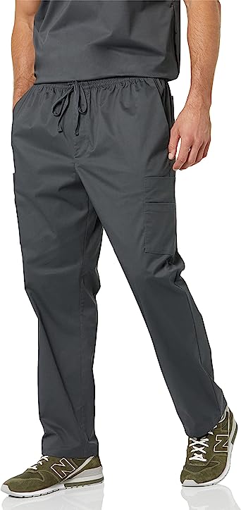 Photo 1 of AMAZON ESSENTIALS DRAWSTRING PANTS BLACK MED