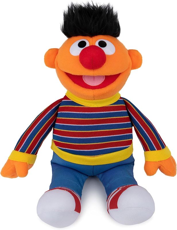 Photo 1 of 
Roll over image to zoom in
GUND Sesame Street Official Ernie Muppet Plush, Premium Plush Toy
