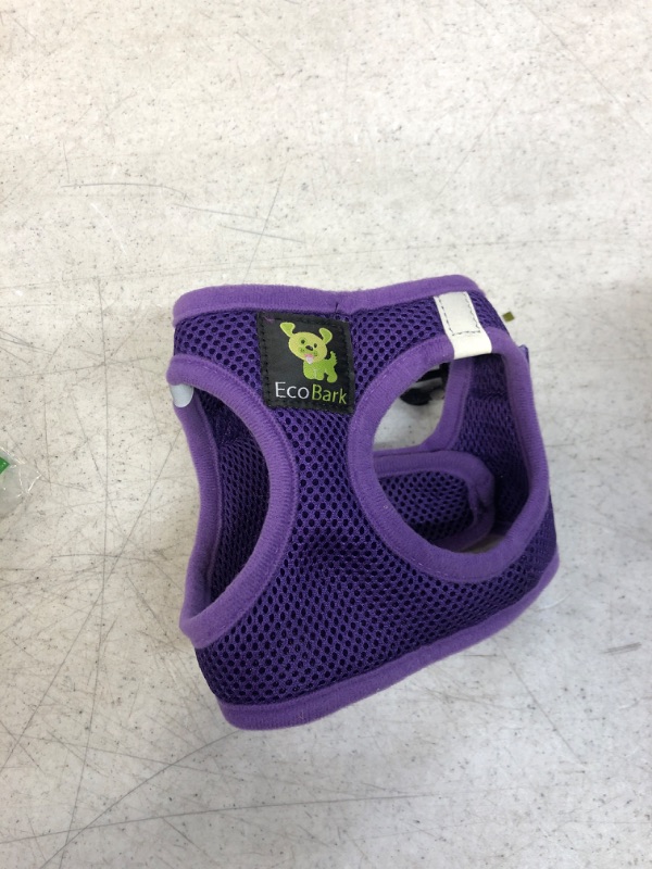 Photo 2 of EcoBark Step in Dog Harness Reflective Soft Ultra Padded Mesh Dog Harnesses Small, and Medium Dogs Eco-Friendly Comfort Secure Halter No Pull Adjustable Pet Vest