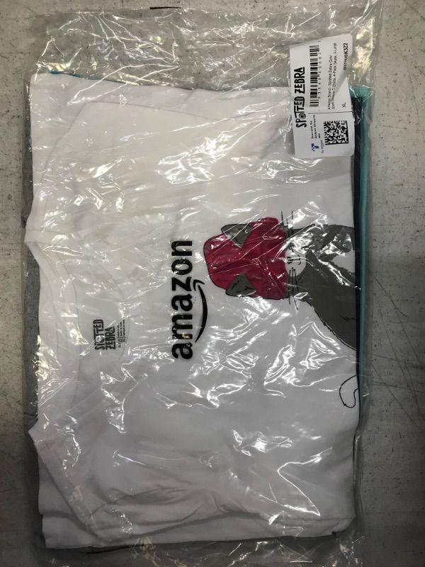 Photo 1 of Amazon Essentials Girls and Toddlers' Short-Sleeve T-Shirt Tops (Previously Spotted Zebra), Multipacks 4 Blue/Navy/Love/Skate X-Large