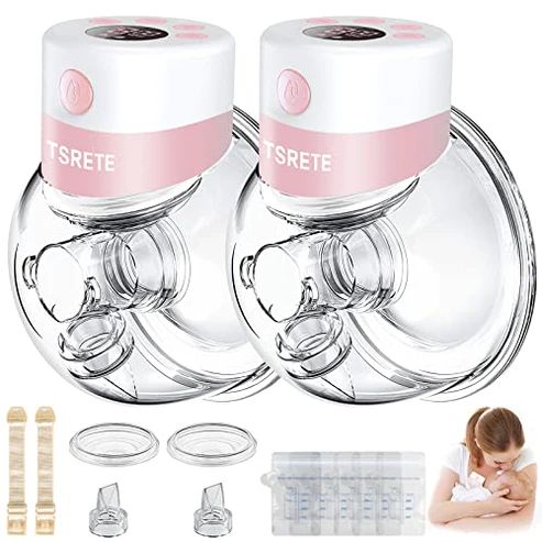 Photo 1 of Breast Pump,Double Wearable Breast Pump,Electric Hands Free Breast Pumps with 2 Modes,9 Levels,LCD Display