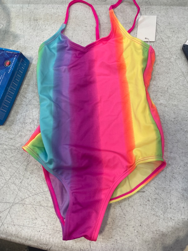 Photo 1 of COLORFUL ONE PIECE BATHING SUIT 8-10Y