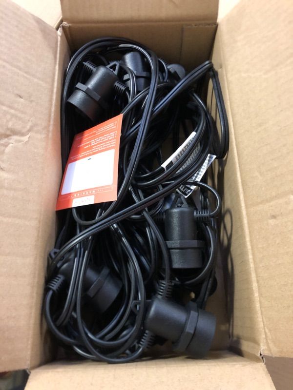 Photo 1 of addlon  Outdoor String Lights Commercial Grade Strand Edison Vintage BulbsHanging Sockets