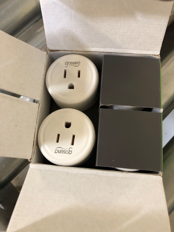 Photo 1 of GHome Smart Mini Plug Compatible with Alexa and Google Home, WiFi Outlet Socket Remote Control with Timer Function, Only Supports 2.4GHz Network, No Hub Required, ETL FCC Listed (4 Pack), White Smart Mini Plug 4 Pack