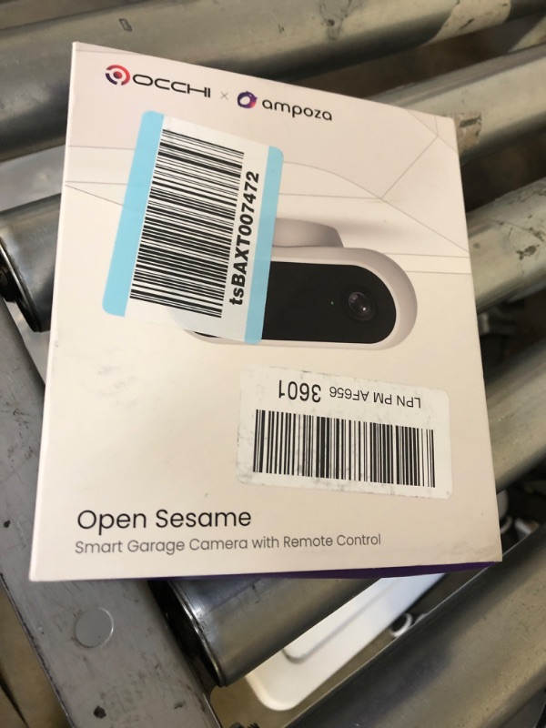 Photo 1 of OCCHI Smart Garage Door Opener Remote, Garage Camera, Security+ 2.0 System Compatible, Garage Door Open/Close Control, 2.4Ghz WiFi Only, Compatible with Alexa, No Monthly Fee, Powered by Ampoza
