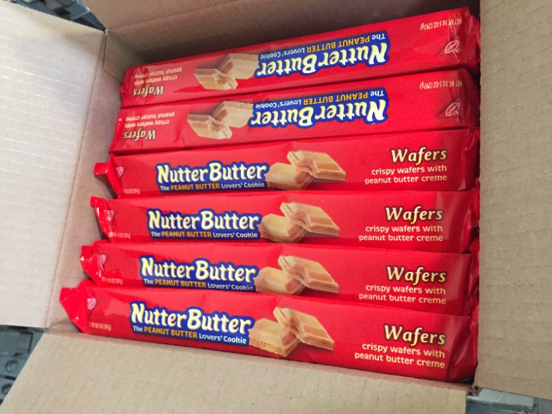 Photo 2 of Nutter Butter Peanut Butter Wafer Cookies, 12 - 10.5 oz packages