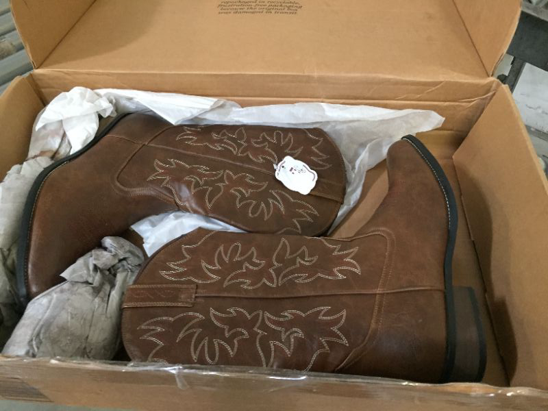 Photo 1 of MENS BROWN COWBOY BOOTS
SIZE 10.5