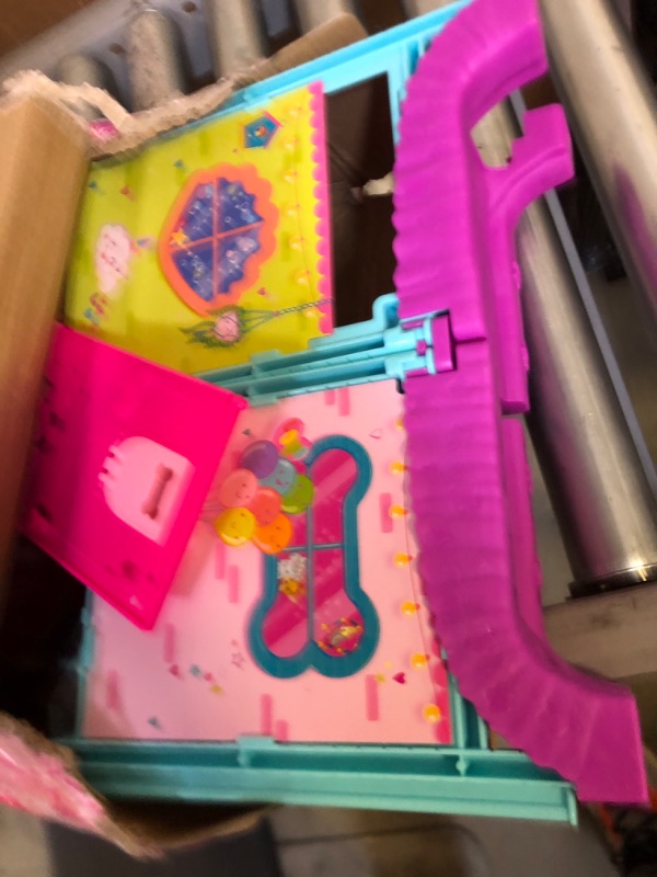 Photo 3 of Barbie Doll House, Chelsea Playhouse With 2 Pets, Furniture And Accessories, Elevator, Pool, Slide, Ball Pit And More, Kids Toys And Gifts