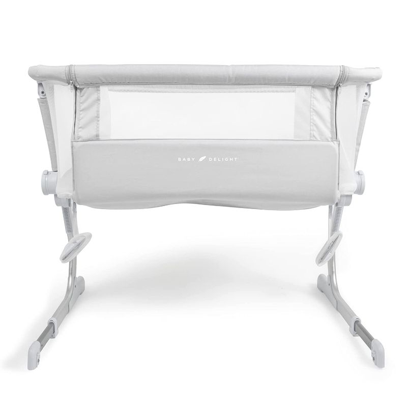 Photo 1 of Baby Delight Beside Me Dreamer Bassinet | Bedside Sleeper | 6-Position Height Adjustment | Driftwood Grey
