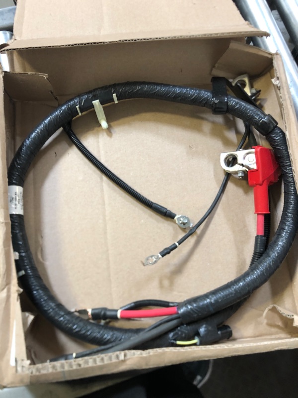 Photo 1 of Motorcraft WC95931 Junction to Starter Cable , Black