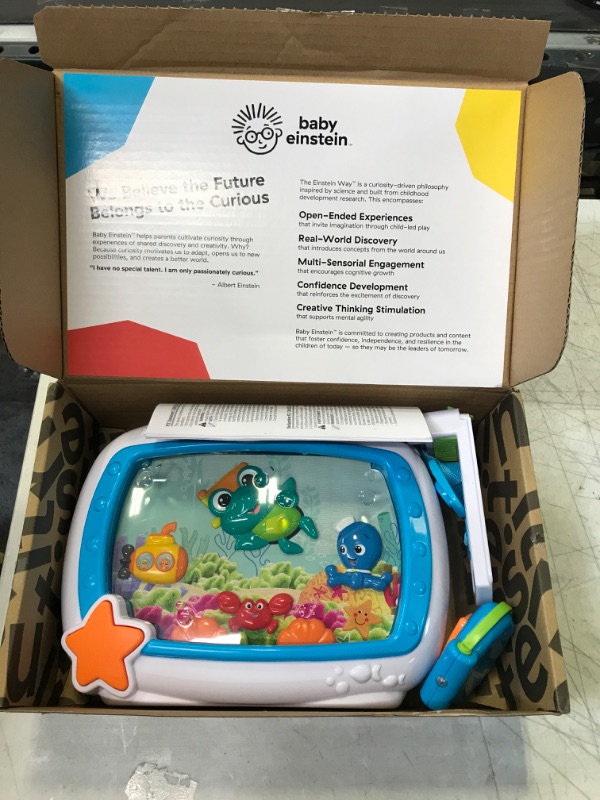 Photo 2 of Baby Einstein Sea Dreams Soother Musical Crib Toy and Sound Machine, Newborns Plus
