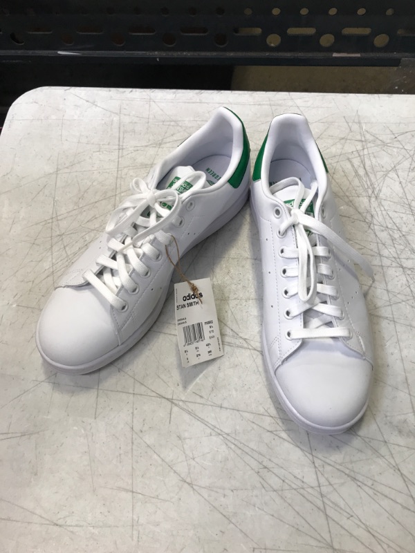 Photo 2 of adidas Originals Men's Stan Smith Discontinued Gymnastics Shoe 9 Core Ftwr White Ftwr