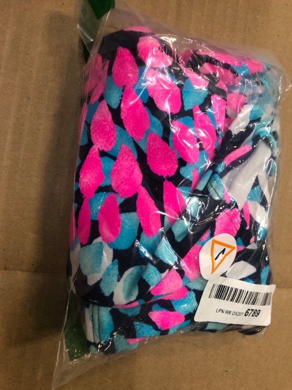 Photo 1 of Kanu Surf Girls' Daisy UPF 50+ Beach Sport Halter Tankini 2-Piece Swimsuit 14 Daisy Navy