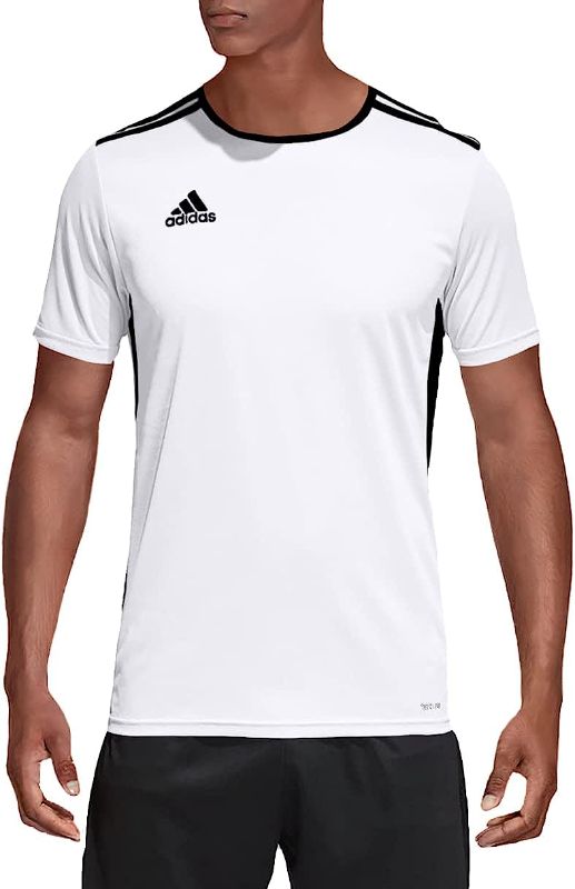 Photo 1 of adidas Boy's Entrada 18 Jersey White/Black X-Large