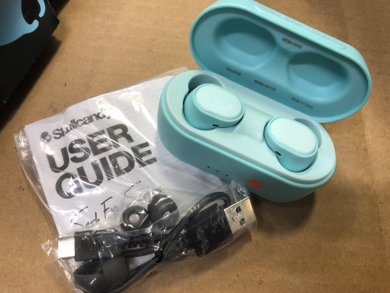 Photo 2 of Skullcandy Sesh Evo True Wireless In-Ear Bluetooth Earbuds Compatible with iPhone and Android -------Massing package