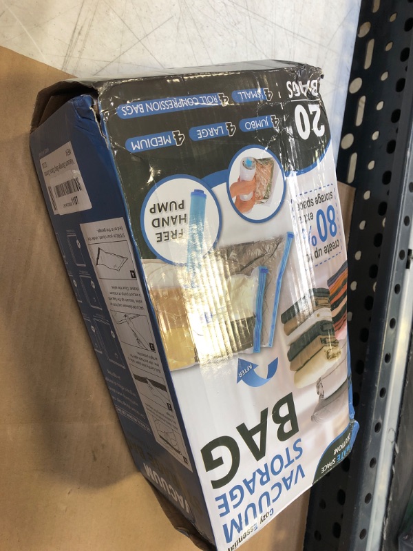 Photo 1 of 20 Pack Vacuum Storage Bags---new damage box