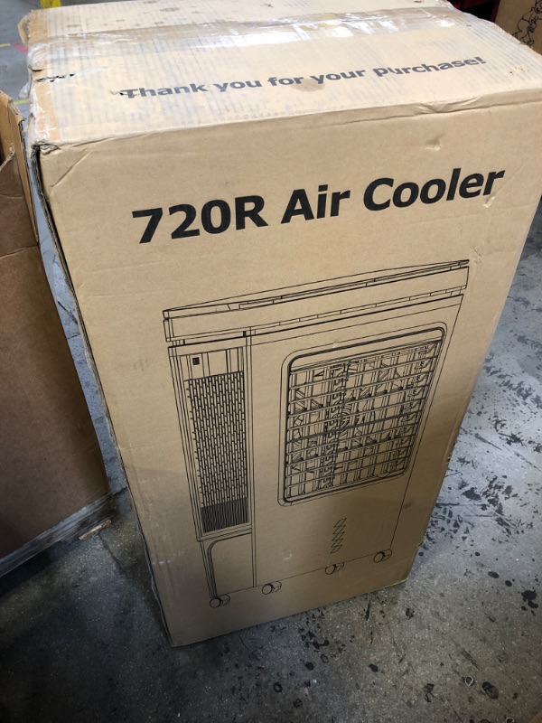 Photo 1 of 720R Portable Air Cooler White
