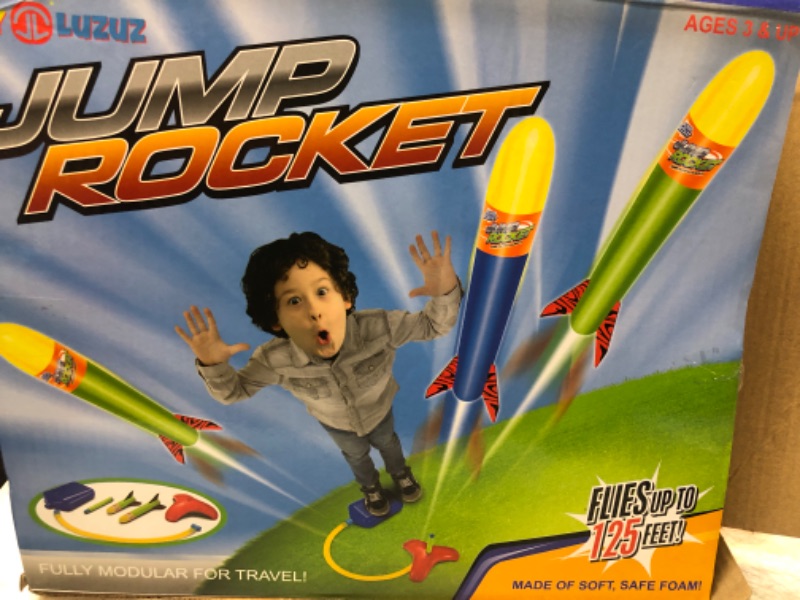 Photo 1 of Kiddie Play Rocket Launcher for Kids to Stomp on with 6 Rockets Outdoor Toys Gift for Boys and Girls Ages 6 Years and Up