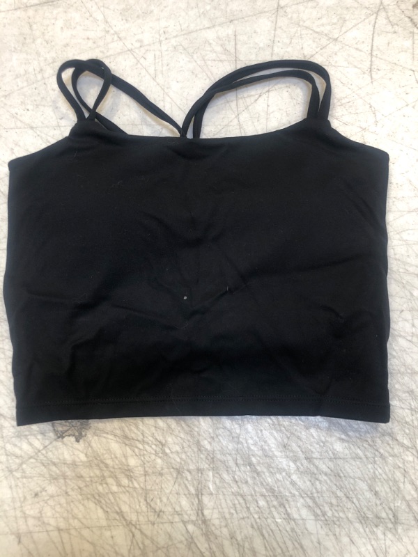 Photo 1 of    size   small -----Sports Bras Criss-Cross Back Padded Workout Tank Tops 