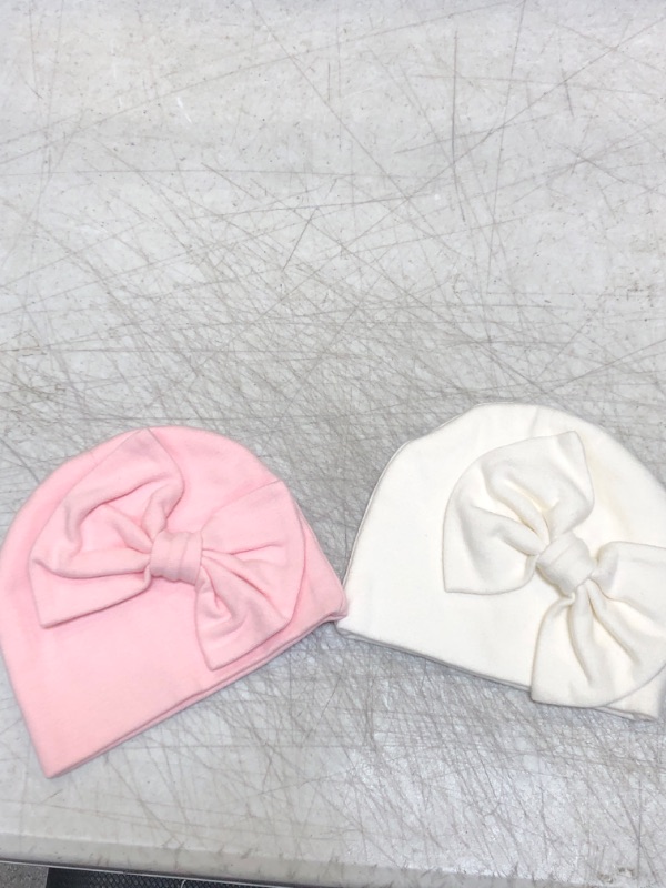 Photo 1 of Baby hats pack of 2