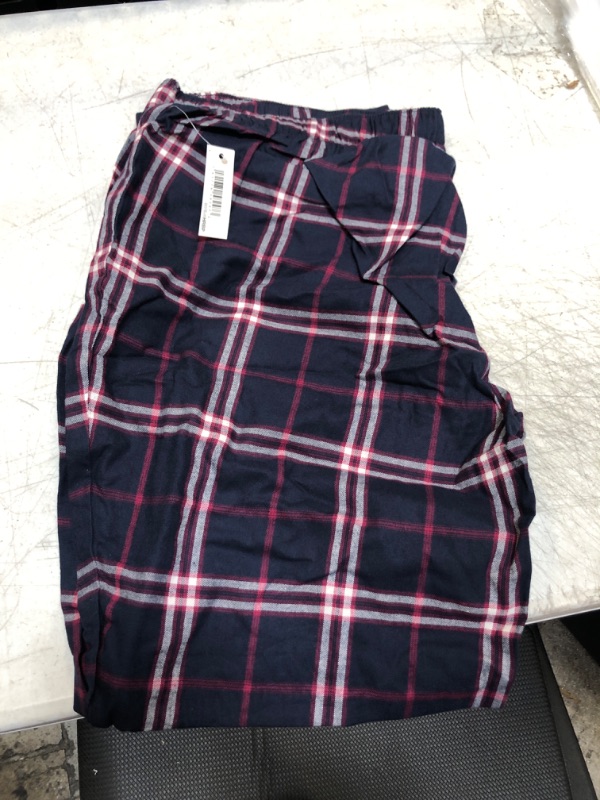 Photo 2 of Amazon Essentials womens Flannel Sleep Pant size L 