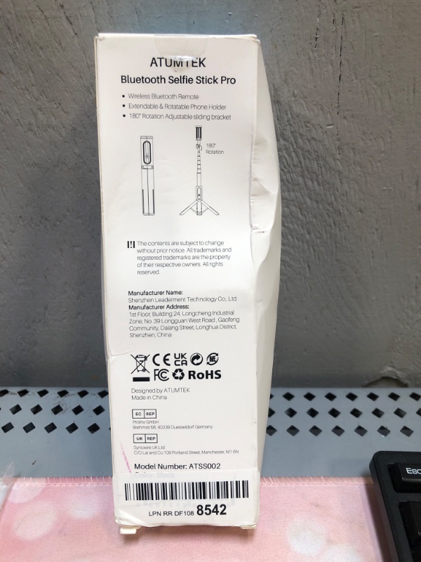 Photo 1 of ATUMTEK Selfie Stick Tripod